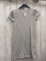 Preview: H&M  Kleid  Gr. 134/140  grau mit silber Glitzer Strick