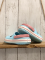 Preview: Crocs  Gummischuhe  Gr. 29  hellblau rosa Riemen weiß rosa Sohle