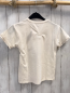 Preview:   T-Shirt Gr. 134  creme bunter Bogen mit Pailetten Blumen 