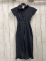 Preview: zara Jumpsuit Gr. 116  grau gerippt