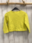 Preview: petit bateau Sweatjacke Gr. 110  gelb Lochmuster