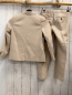 Preview: 2tlg H&M  Anzug  Gr. 128  Jacke + Hose beige 