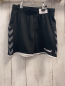 Preview: Hummel Sportshorts Gr. 116  schwarz weiße Pfeile + Schrift