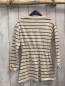 Preview: zara Kleid Gr. 122  beige schwarze Streifen
