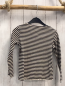 Preview: H&M  Pullover  Gr. 110  schwarz beige Streifen Rippen 