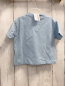 Preview: H&M  T-Shirt  Gr. 80  hellblau weiße Schrift + Wellen 