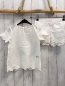 Preview: 2tlg H&M  Sommerbluse + Shorts  Gr. 116  weiß Lochstickerei 