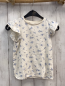 Preview: Next  T-Shirt  Gr. 122  weiß hellblaue Blumen 