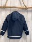 Preview:   Regenjacke  Gr. 110  blau hellblau Krake silber Bund 