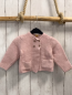 Preview: Steiff  Strickjacke  Gr. 86  rosa 2 Reihen Knöpfe 