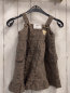 Preview: Steiff Kleid Gr. 86  braun rost grau kariert
