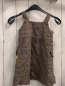 Preview: Steiff Kleid Gr. 86  braun rost grau kariert