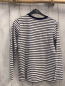 Preview:   Langarmshirt  Gr. 146/152  weiß blaue Streifen 