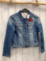 Preview: Johnnie b  Jeansjacke  Gr. 146/152  blau Pailettenkirschen 