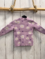 Preview: Dopodopo Strickjacke  Gr. 74  lavendel Blumen lila Herzen 