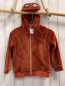Preview: catimini Plüschjacke Gr. 128  rostbraun 