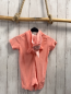 Preview: neu  Playsuit  Gr. 86  lachs Frottee Kapuze 