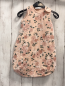 Preview: H&M  Schlafsack Gr. 50/56  rosa Blumen 