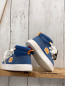 Preview: neu Elefanten  Schuhe  Gr. 21  helblau weiße Schnürsenkel + Sohle 