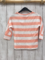 Preview: Manguun T-Shirt  Gr. 122  lachs weiße Streifen 