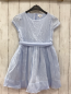 Preview: S´Oliver  Kleid  Gr. 128  hellblau mit Gürtel bestickt 