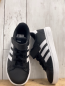 Preview: neu Adidas  Schuhe  Gr. 30  schwarz weiße Streifen + Sohle 