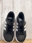 Preview: neu Adidas  Schuhe  Gr. 30  schwarz weiße Streifen + Sohle 