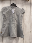 Preview: Steiff  Kleid  Gr. 74  grau Schleifen 