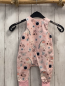 Preview:   Jumpsuit  Gr. 68  rosa Vögel Schmetterlinge Blumen 