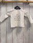Preview: Kanz  Langarmshirt  Gr. 68  weiß Schrift Igel 