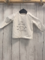 Preview: Kanz  Langarmshirt  Gr. 62  weiß Schrift Igel 