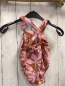 Preview: Carter´s  Playsuit  Gr. 68  braun rosa Blumen 