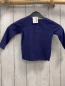 Preview: Next  Langarmshirt  Gr. 74  lila Rippen Plüsch-Erdbeere 