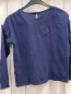 Preview: Mini Boden  Langarmshirt  Gr. 128  blau Pailetteneinhorn Rüschen 
