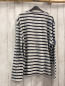 Preview: Camp David Langarmshirt Gr. XXXL grau blau gestreift
