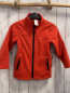 Preview: Moorhead  Softshelljacke  Gr. 128  rot schwarzer Reißverschluss 