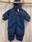 Preview: H&M  Winteroverall Gr. 74  blau + Streifen