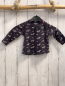 Preview: Staccato  Langarmshirt  Gr. 68  grau Zebras Bögen 