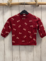 Preview: H&M  Pullover  Gr. 80  rot weiße Schleifen