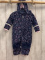 Preview:   Softshelloverall Gr. 74  blau Katzen Sterne rosa Fleecefutter 
