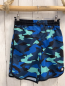 Preview: Decathlon Badeshorts  Gr. 140  schwraz petrol blau mint Druck 