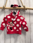 Preview:  Pullover Gr. 86  pink weiße Punkte Minnie Mouse