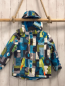 Preview:  Skijacke Gr. 116  petrol weiß dunkelblau