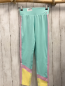 Preview:   Sportleggings  Gr. 146/152  mint rosa gelb 