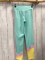 Preview:   Sportleggings  Gr. 146/152  mint rosa gelb 