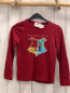 Preview:  Langarmshirt Gr. 116  bordeauxrot Pailettenlogo Harry Potter 