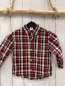Preview: Gymboree  Hemd  Gr. 92  rot schwarz weiß gelb kariert 