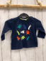 Preview:   Langarmshirt  Gr. 80  blau bunte Insekten