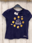 Preview: Tommy Hilfiger  T-Shirt  Gr. 116  blau Smileys weiße Schrift 