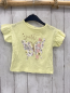 Preview:   T-Shirt  Gr. 92  gelb bunter Schmetterling mit Pailetten 
